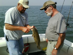 4 1/2 lb. Smallmouth on Saginaw Bay