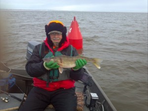 Open water walleye